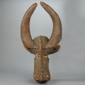 AFRICAN WATER BUFFALO MASK WIT