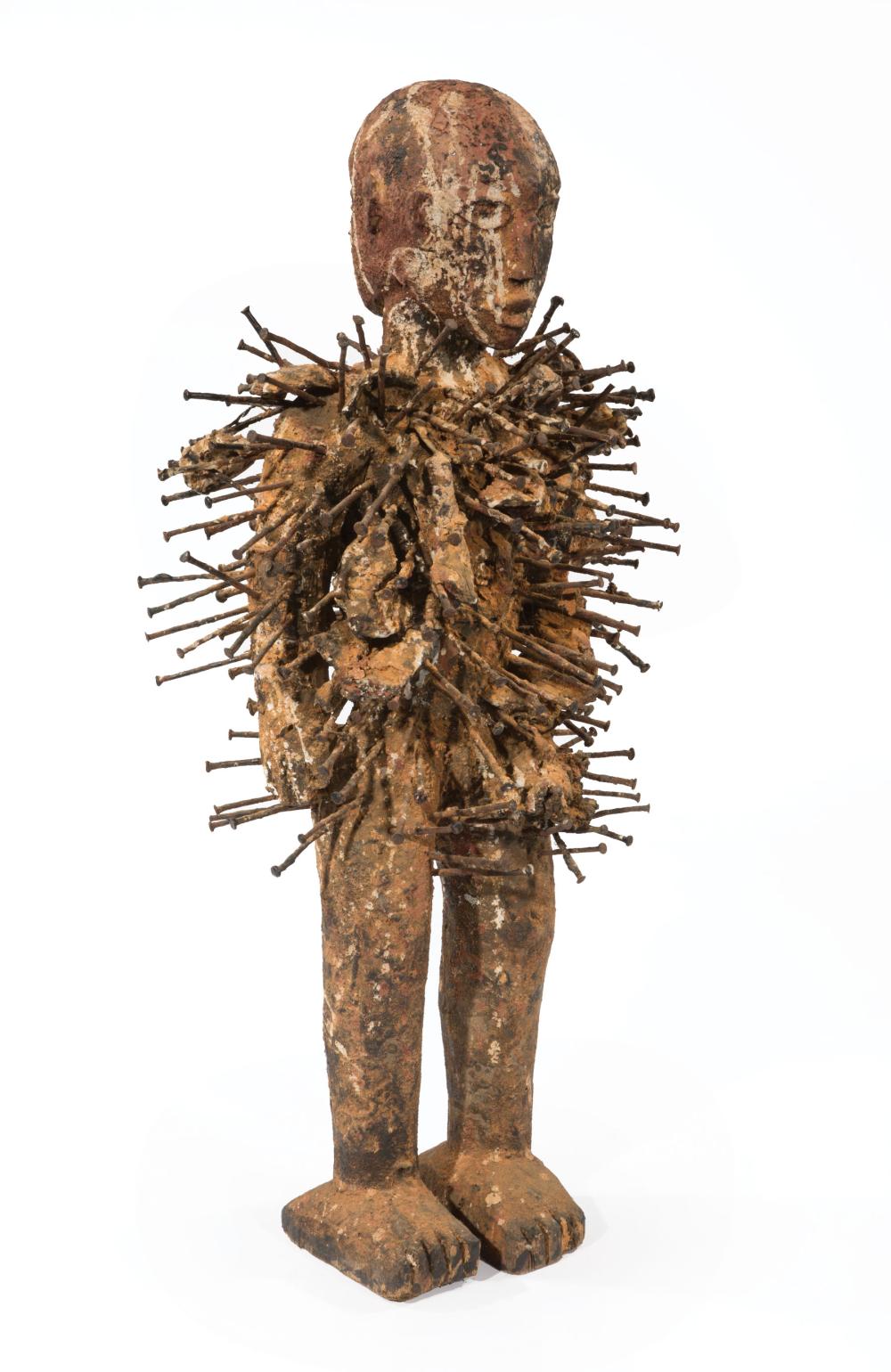 AFRICAN WOOD NAIL JANUS-HEADED
