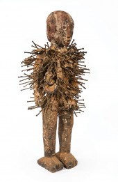 AFRICAN WOOD NAIL JANUS-HEADED