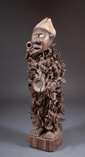 AFRICAN WOOD NKISI NKONDI SPIR