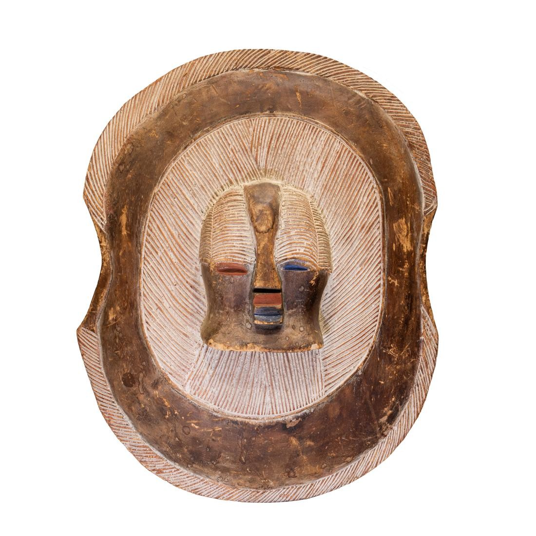 AFRICAN WOOD SHIELD CENTERING