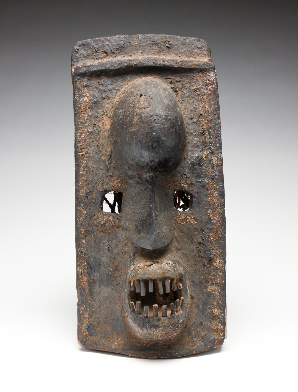 AFRICAN WOODEN MASK. First half