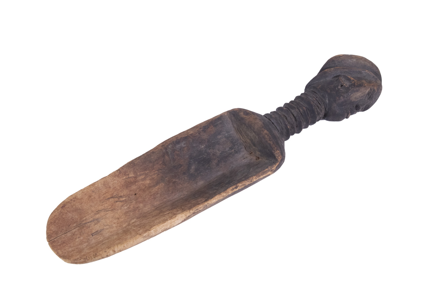 AFRICAN WOODEN SPOON OR SCOOP Baule