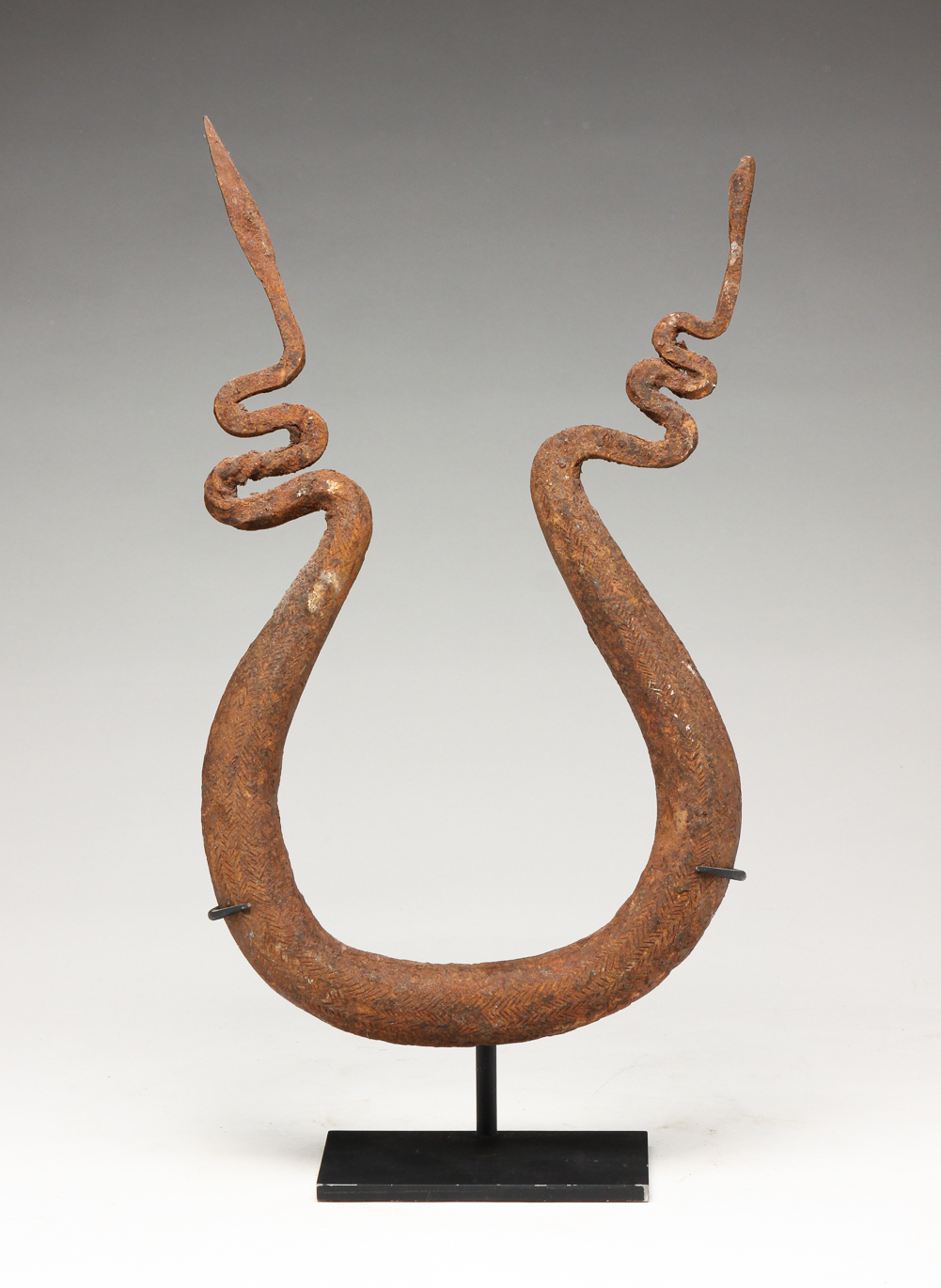 AFRICAN WROUGHT IRON SNAKE