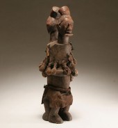 African Yaka carved wooden Jan