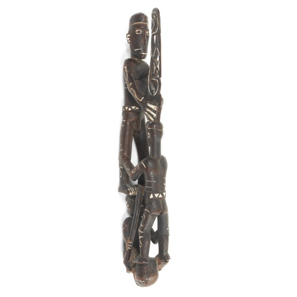 AFRICAN YORUBA GATE CARVED
