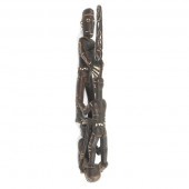AFRICAN YORUBA GATE CARVED VER