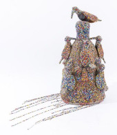 AFRICAN YORUBA POLYCHROME BEAD