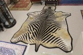 AFRICAN ZEBRA SKIN FLOOR RUGAF