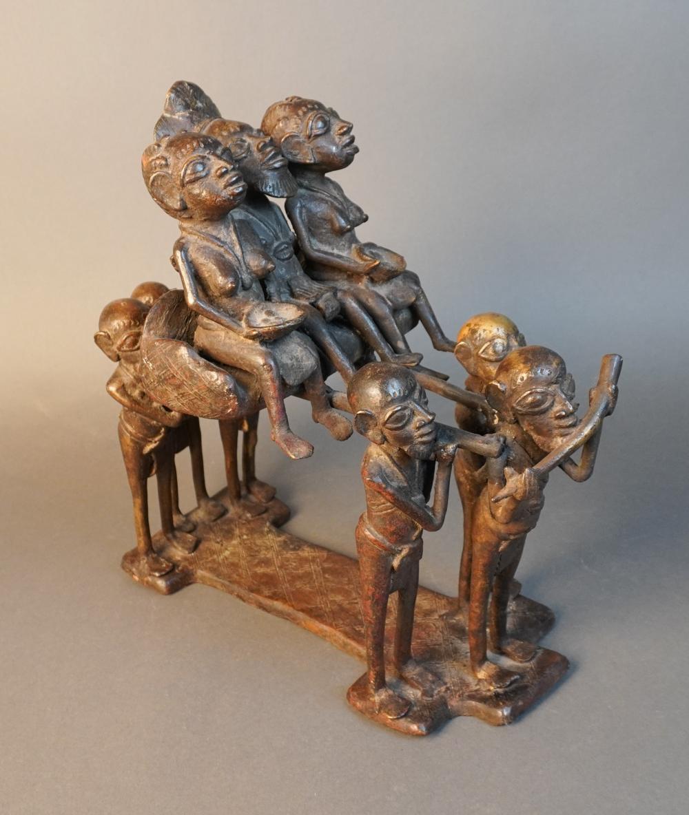 AFRICAN/OCEANIC BRONZE FIGURAL
