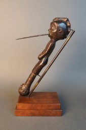 AFRICAN/OCEANIC CARVED WOOD AN