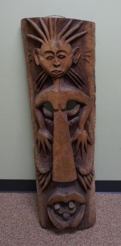 AFRICAN/OCEANIC CARVED WOOD FI