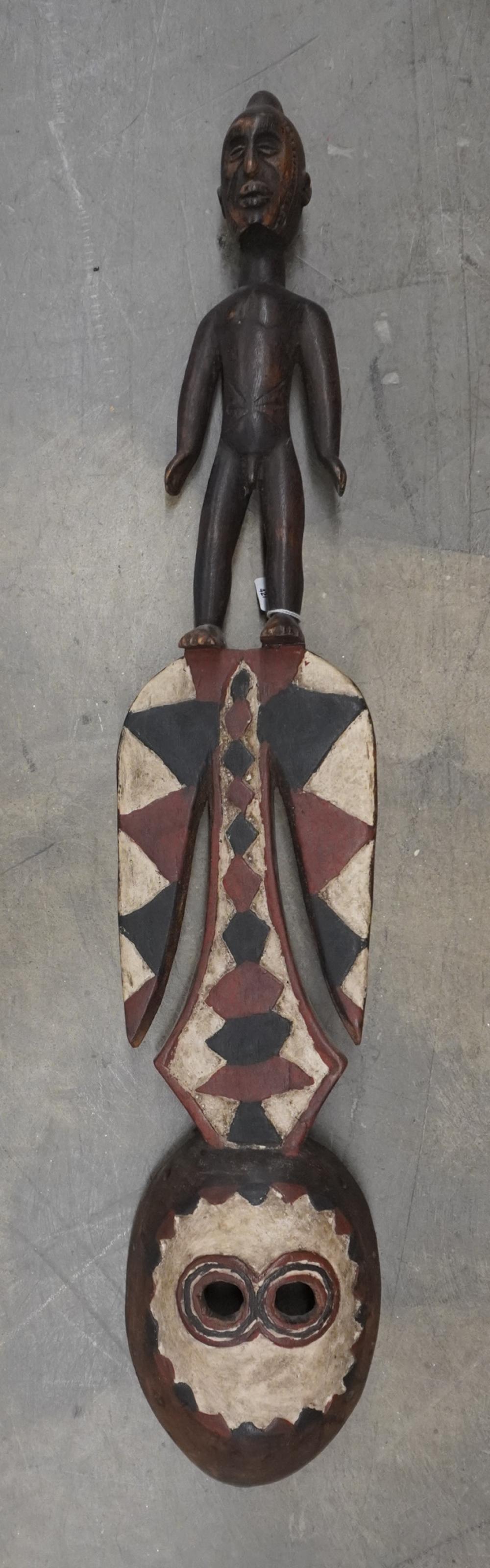 AFRICAN/OCEANIC CARVED WOOD FIGURAL