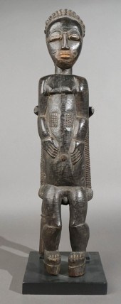AFRICAN/OCEANIC CARVED WOOD FI