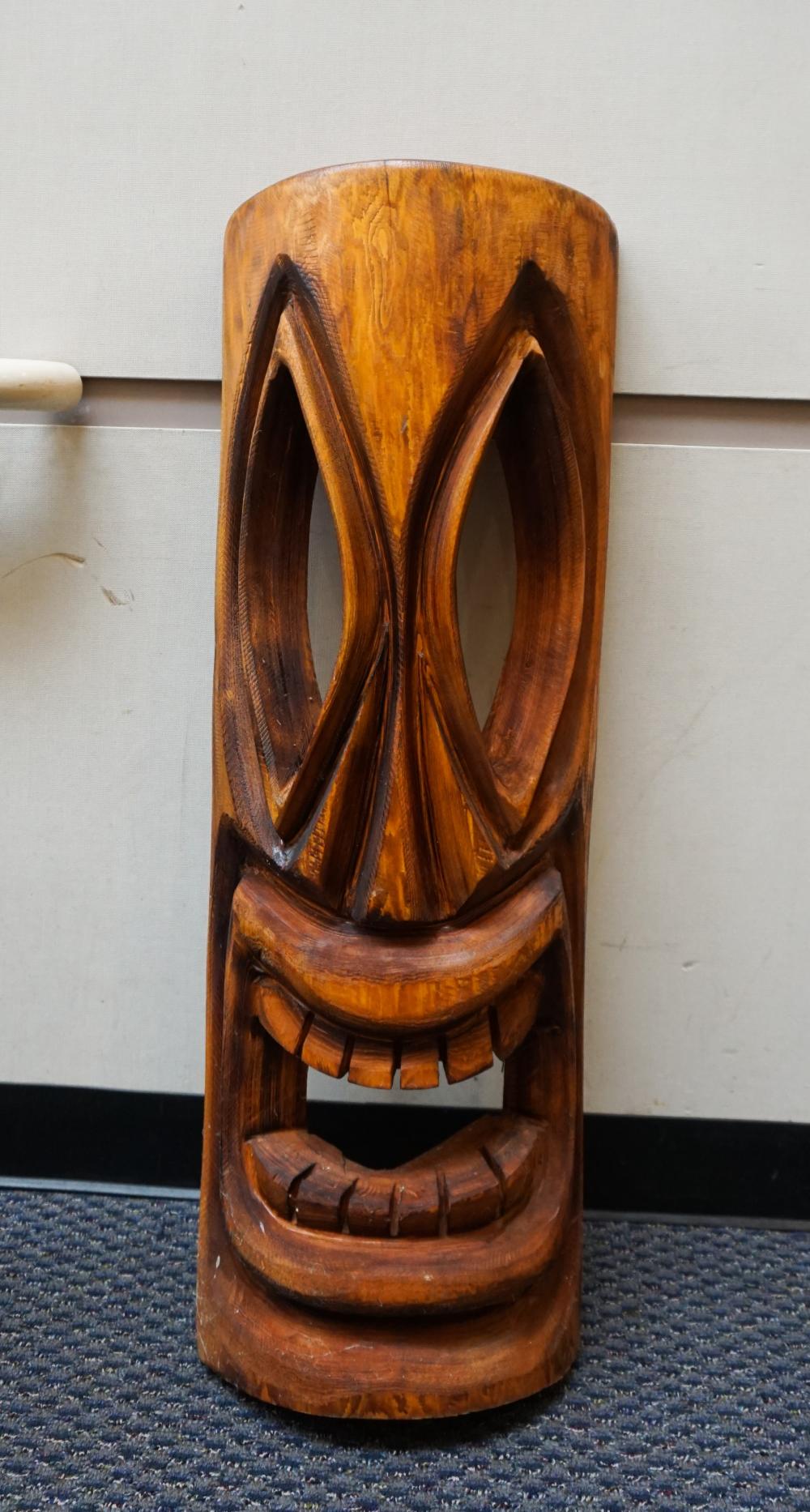 AFRICAN/OCEANIC CARVED WOOD MASK H: