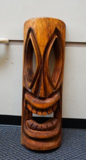 AFRICAN/OCEANIC CARVED WOOD MA