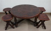 AFRICAN/OCEANIC LEATHER MOUNTE