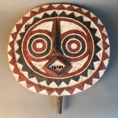 AFRICAN/OCEANIC PAINTED AND CA