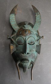 AFRICAN/OCEANIC VERDIGRIS BRON
