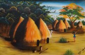 AFRO-CARRIBEAN SCHOOL, VILLAGE
