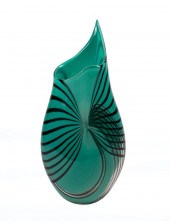 AFRO CELOTT MURANO GLASS VASEA