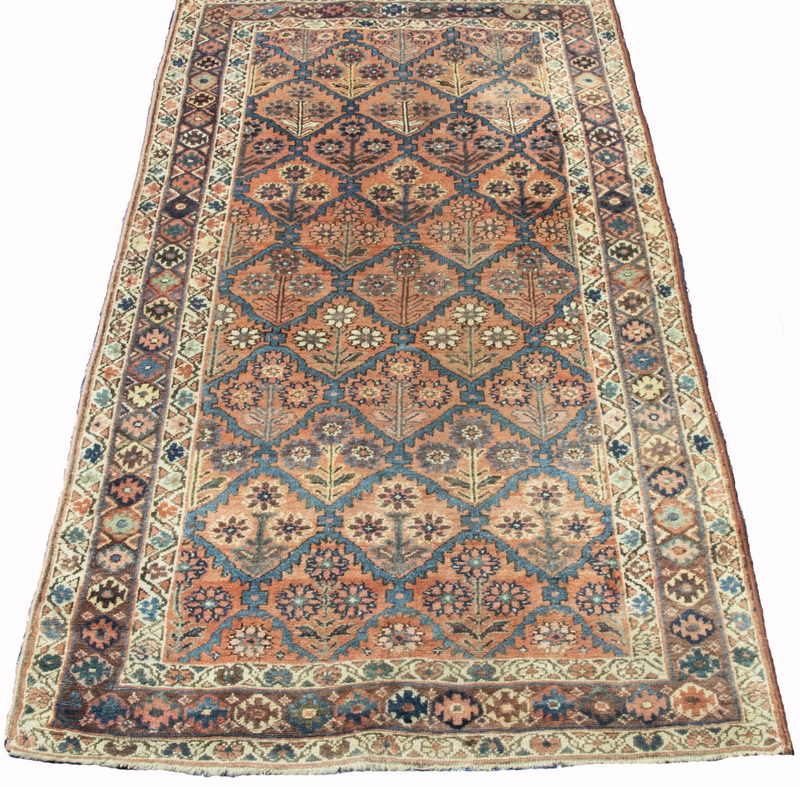 AFSHAR RUG Notched hexagonal
