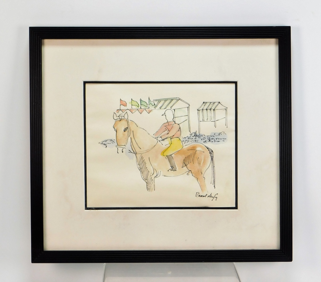 AFT. RAOUL DUFY JOCKEY ILLUSTRATION