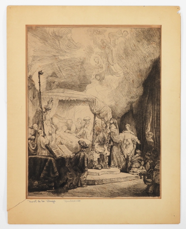 AFT. REMBRANDT DEATH OF THE