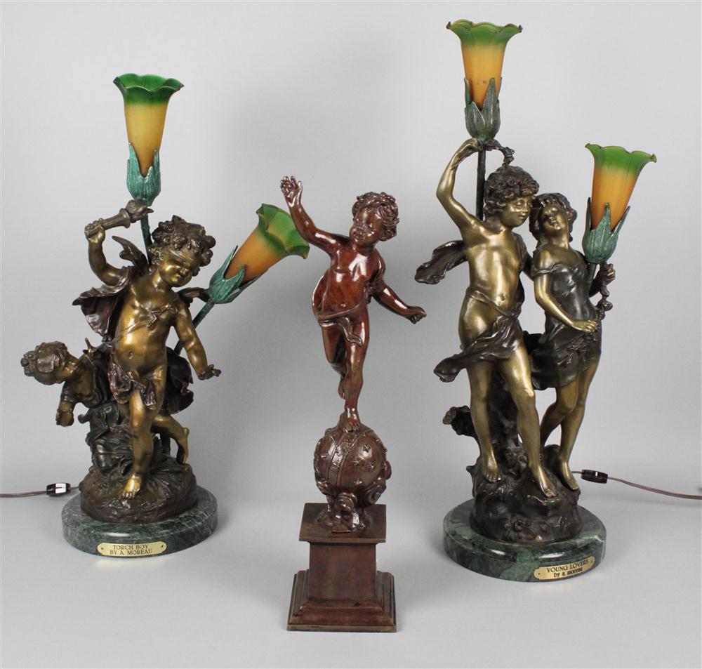 AFTER A. MOREAU TWO METAL AND