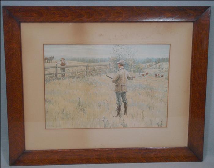After AB Frost, colored lithograph,