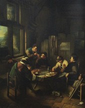 After Adrianne Van Ostade oil