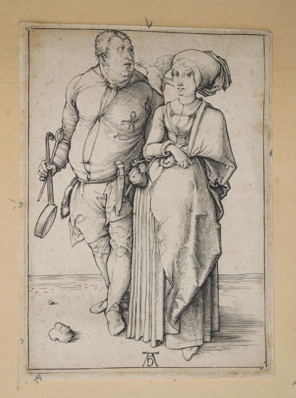 AFTER ALBRECHT DURER ENGRAVING ON
