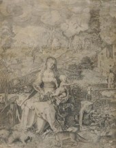 AFTER ALBRECHT DURER, MADONNA