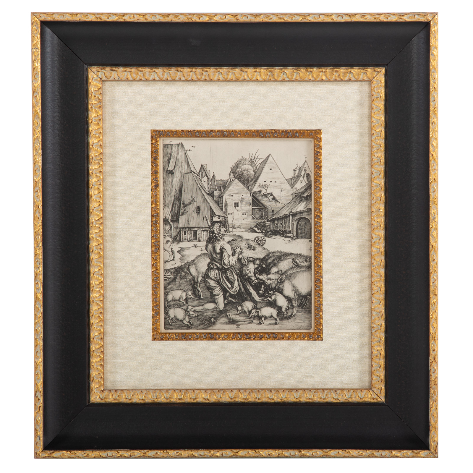 AFTER ALBRECHT DURER. "THE PRODIGAL
