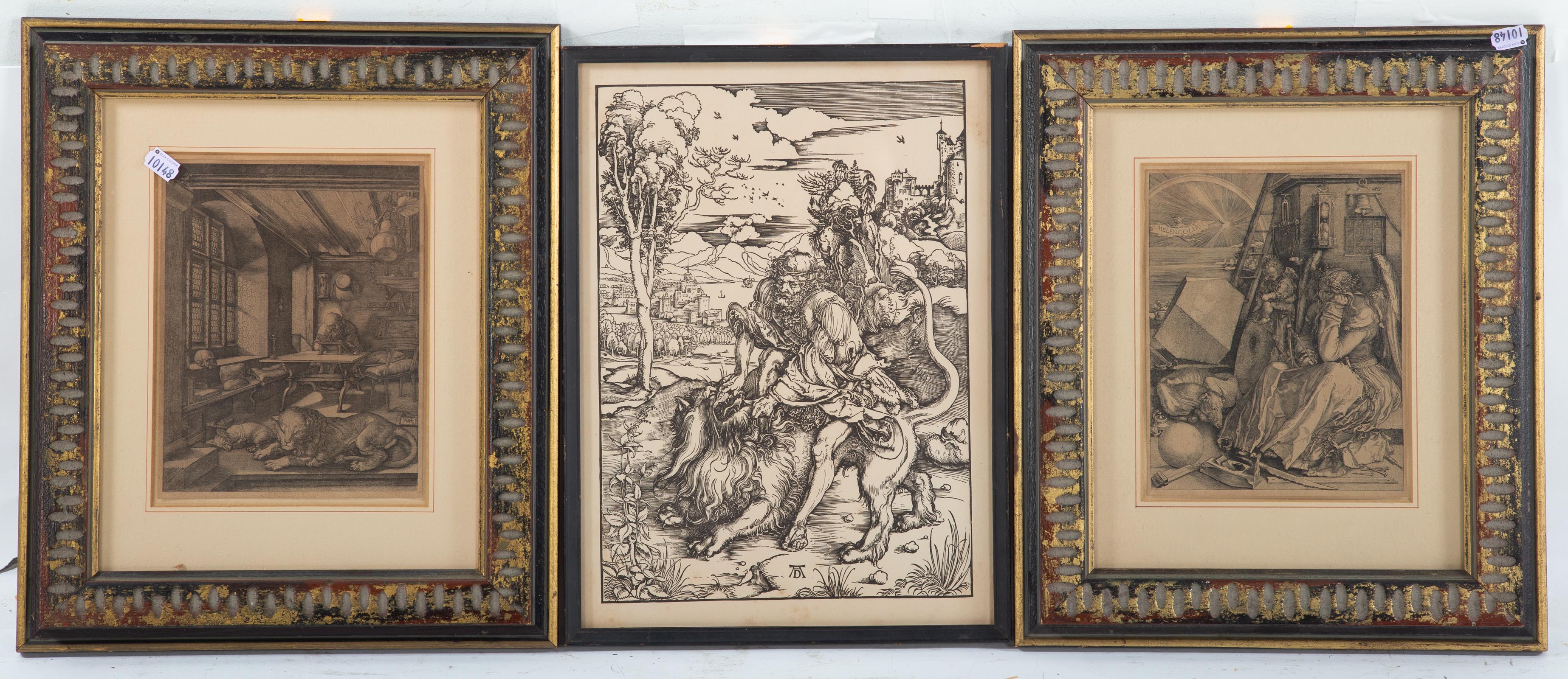 AFTER ALBRECHT DURER. THREE