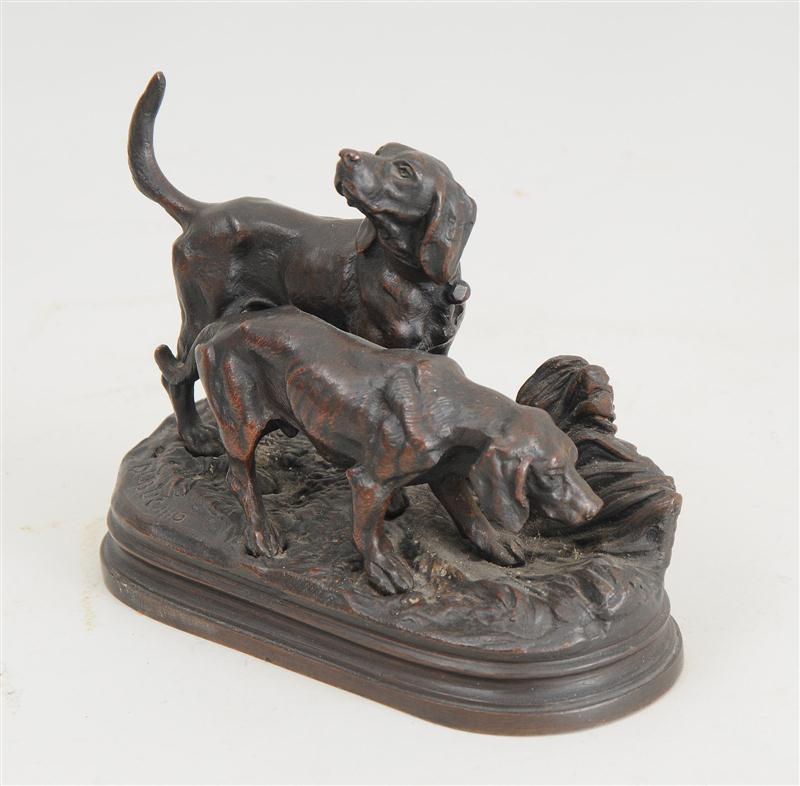 AFTER ALFRED DUBUCAND: HOUNDS ON