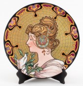 AFTER ALPHONSE MUCHA "LA PLUME