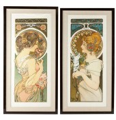 AFTER ALPHONSE MUCHA: "PLUME"