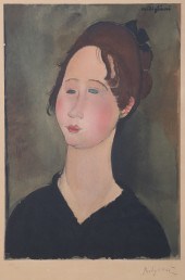 After Amedeo Modigliani "La Bo