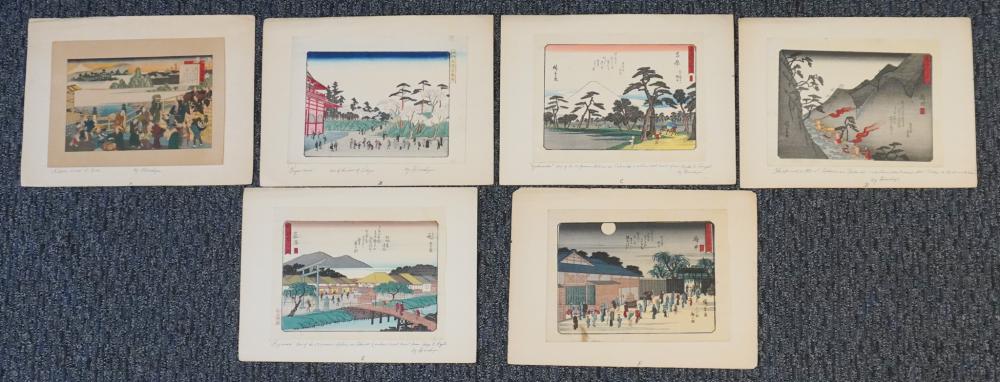 AFTER ANDO HIROSHIGE, SIX LATER