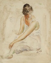 AFTER ANDRE DERAIN WATERCOLOR
