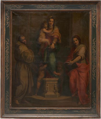 AFTER ANDREA DEL SARTO, MADONNA
