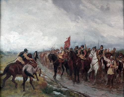 After Andrew Carrick G.S.W. - Oil