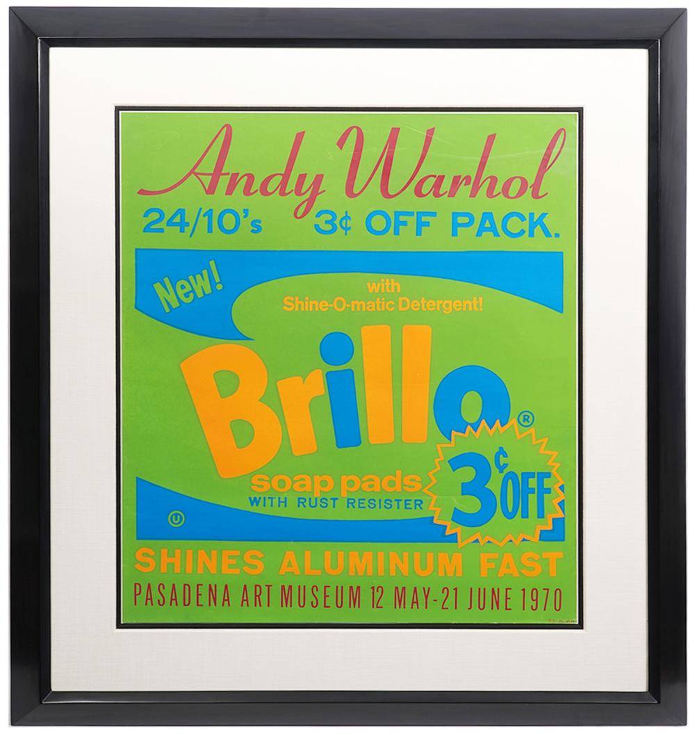 AFTER ANDY WARHOL 'BRILLO' POP