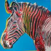 AFTER ANDY WARHOL, GREVYS ZEBR