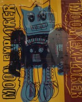 AFTER ANDY WARHOL, 'MOON EXPLO