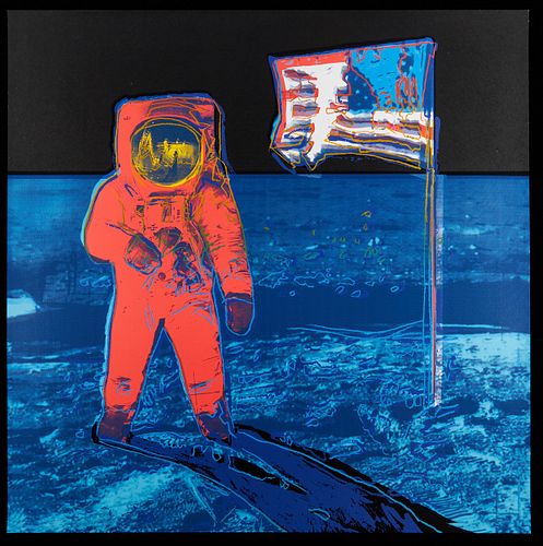 AFTER ANDY WARHOL "MOONWALK"