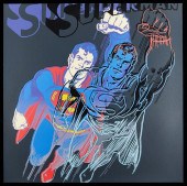 AFTER ANDY WARHOL "SUPERMAN" S