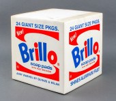 AFTER ANDY WARHOL WHITE BRILLO