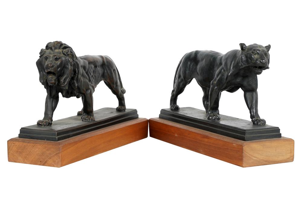 AFTER ANTOINE-LOUIS BARYE: 'LION
